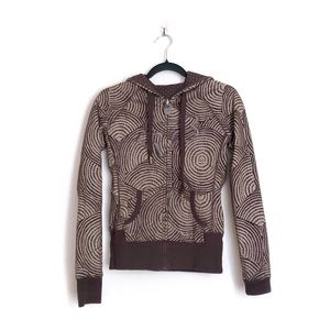 Fox Brown Reversible Full Zip Hoodie